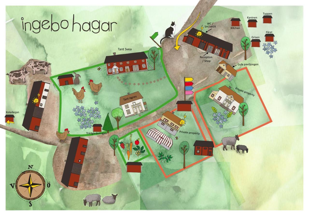 Ingebo Hagar Bondgardsboende Vimmerby Dış mekan fotoğraf